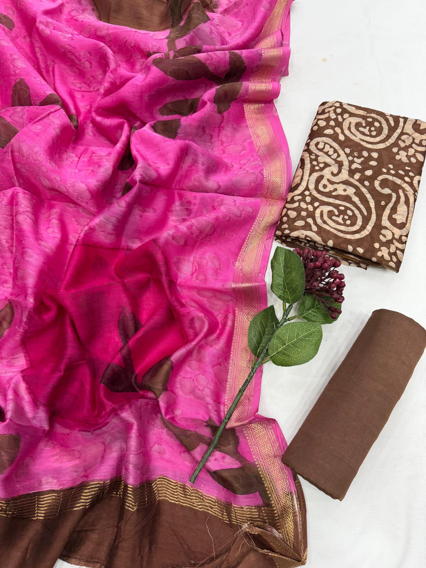Maheshwari Silk Suit
