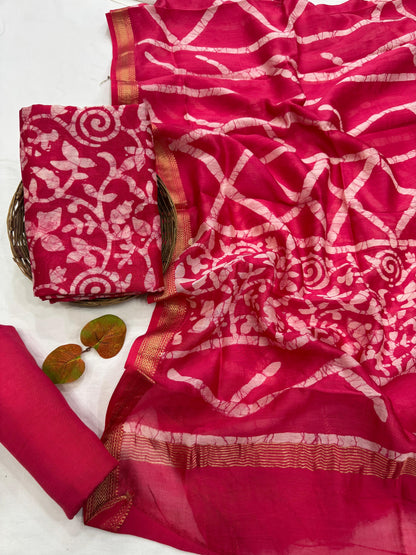 Maheshwari Silk Suit