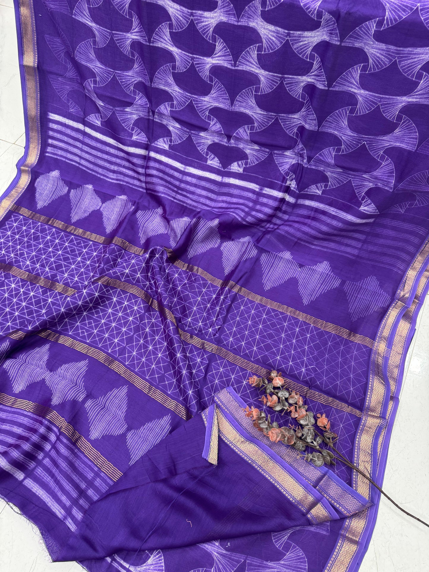 Maheshwari silk saree
