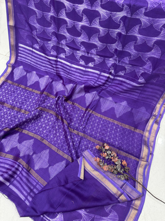 Maheshwari silk saree