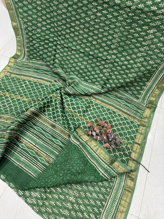 Maheshwari silk saree