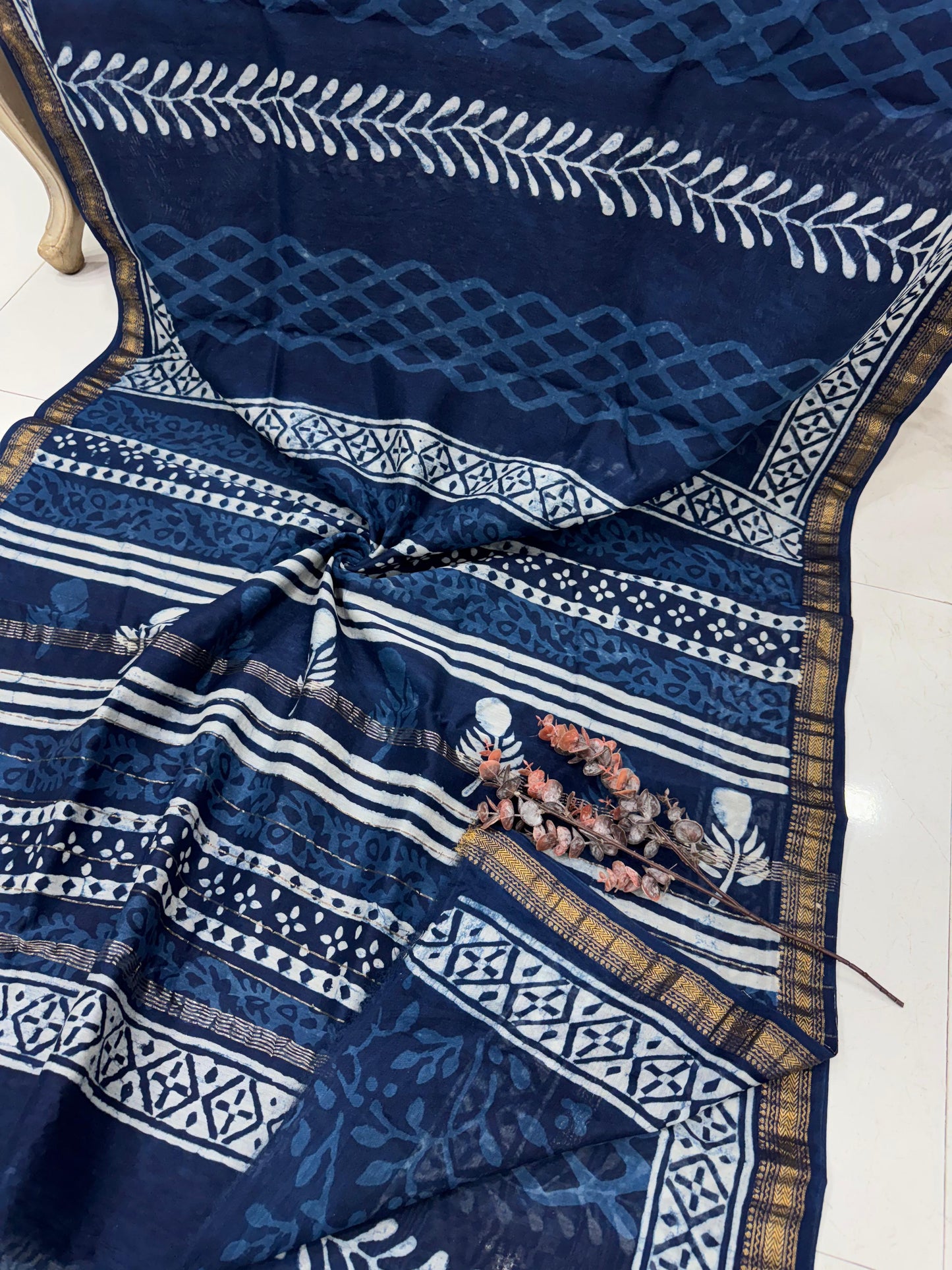 Maheshwari silk saree