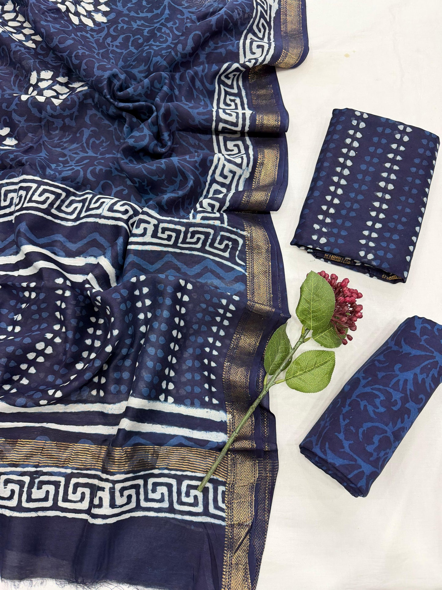 Maheshwari Silk Suit