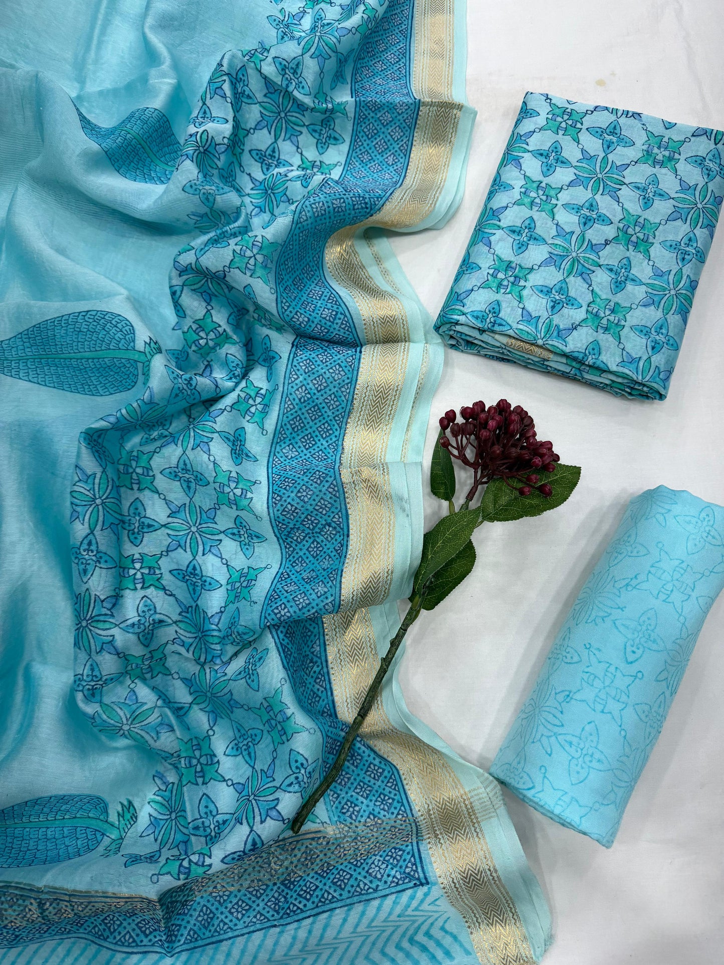 Maheshwari Silk Suit